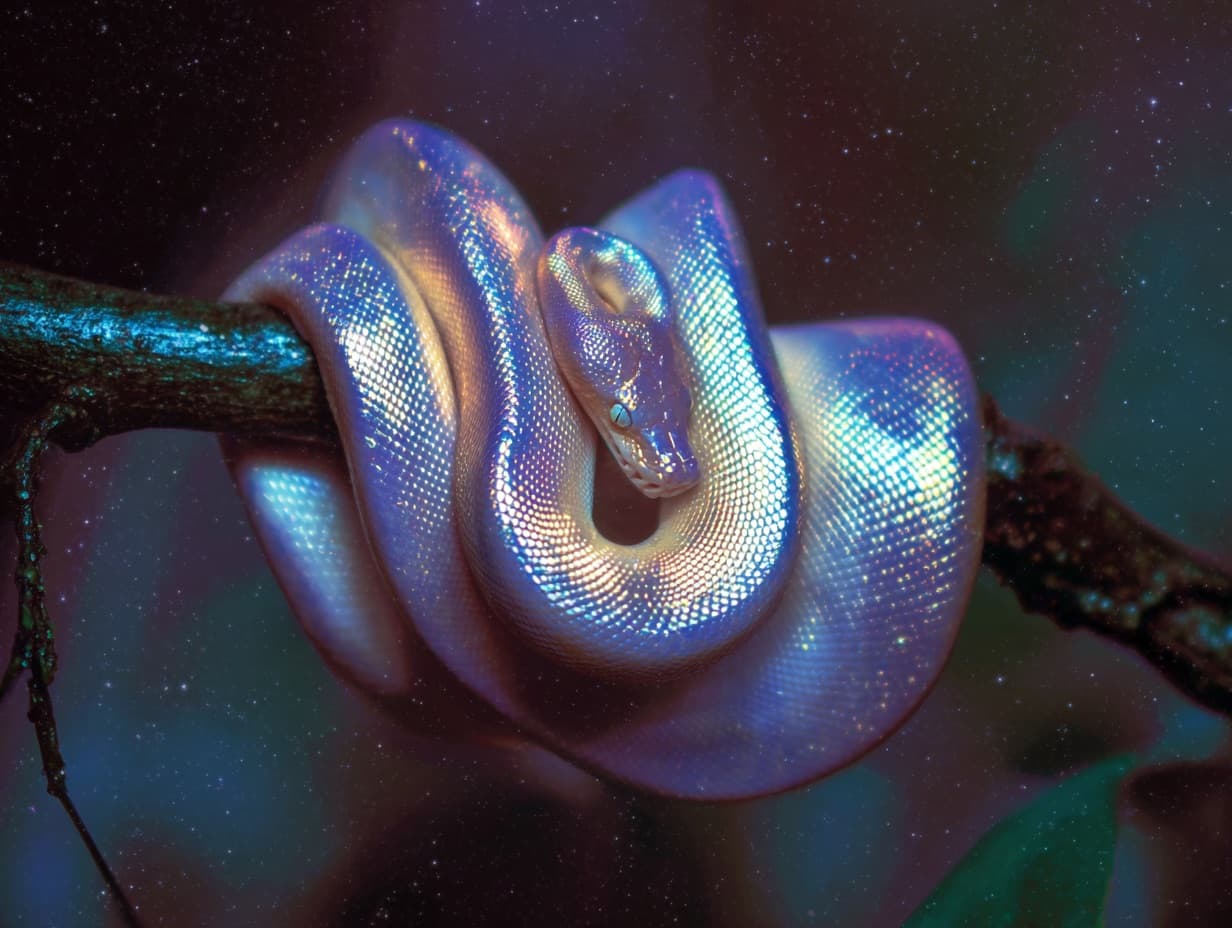 Abstract translucent artwork