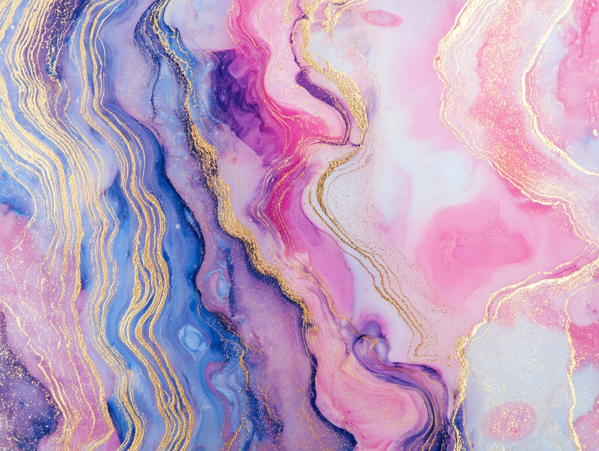 Abstract translucent artwork
